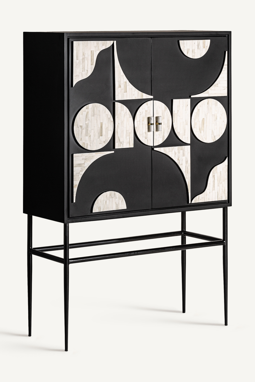 Geometrical Patterned Cabinet | Vical Home Athy | Oroa.com