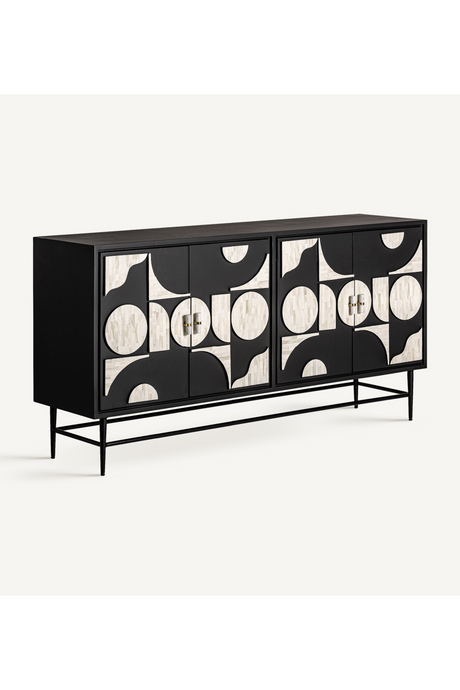 Black & White Sideboard | Vical Home Athy | Oroa.com