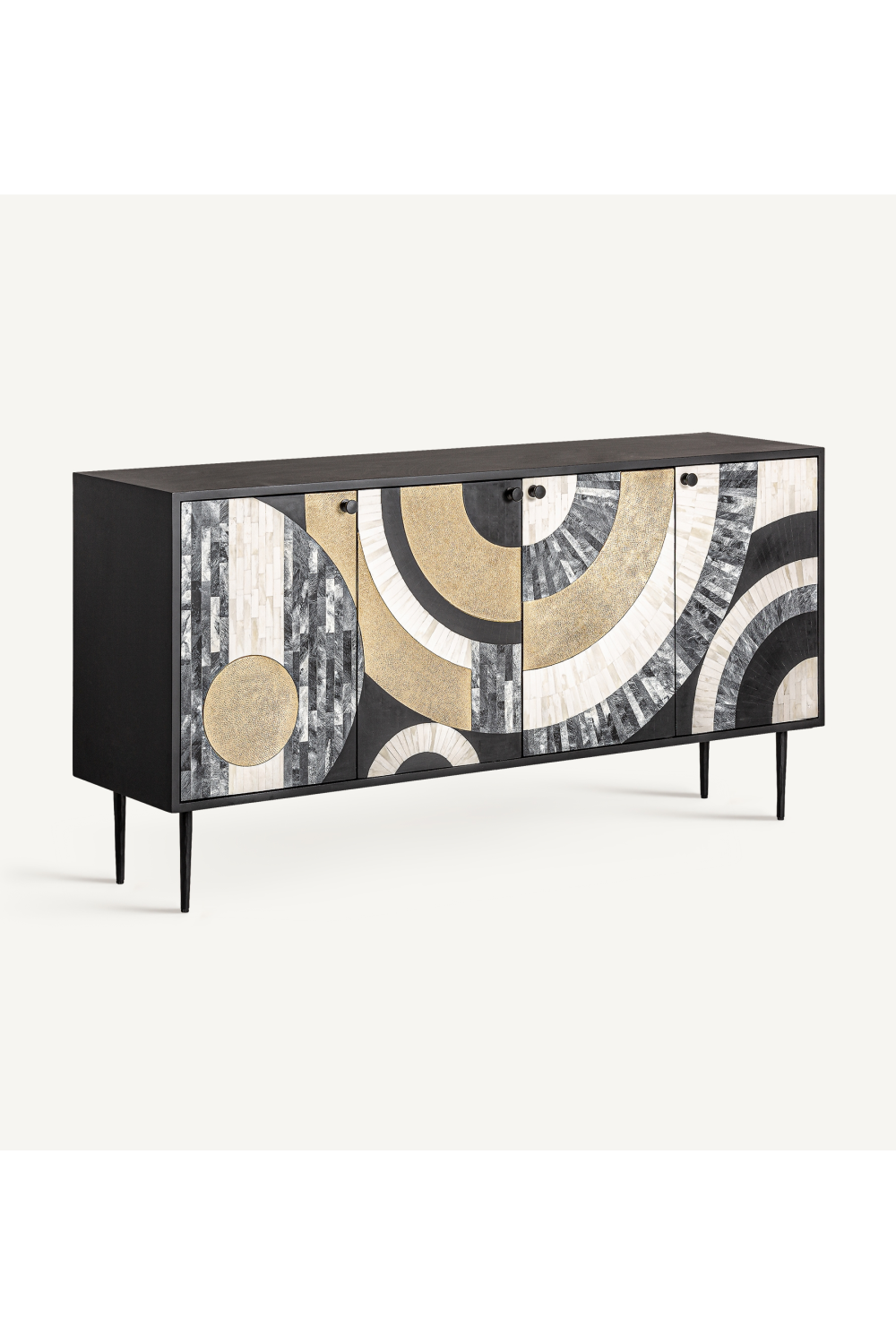 Tricolor Art Deco Sideboard | Vical Home Daru | Oroa.com