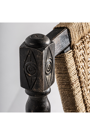 Brown Rope Accent Armchair | Vical Home Backlyn | Oroa.com