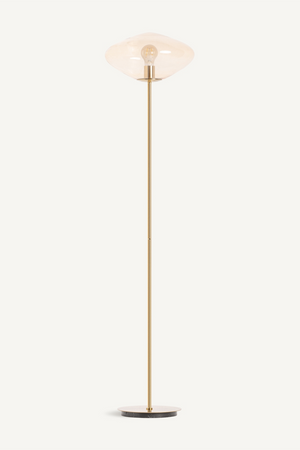 Gold Art Deco Floor Lamp | Vical Home Mel | Oroa.com