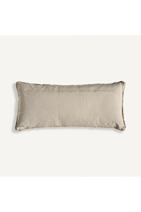 Brown Jute Rectangular Cushion | Vical Home Elgen | Oroa.com
