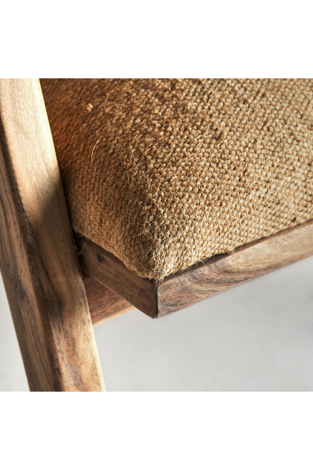 Brown Jute Armchair | Vical Home Elgin | Oroatrade.com