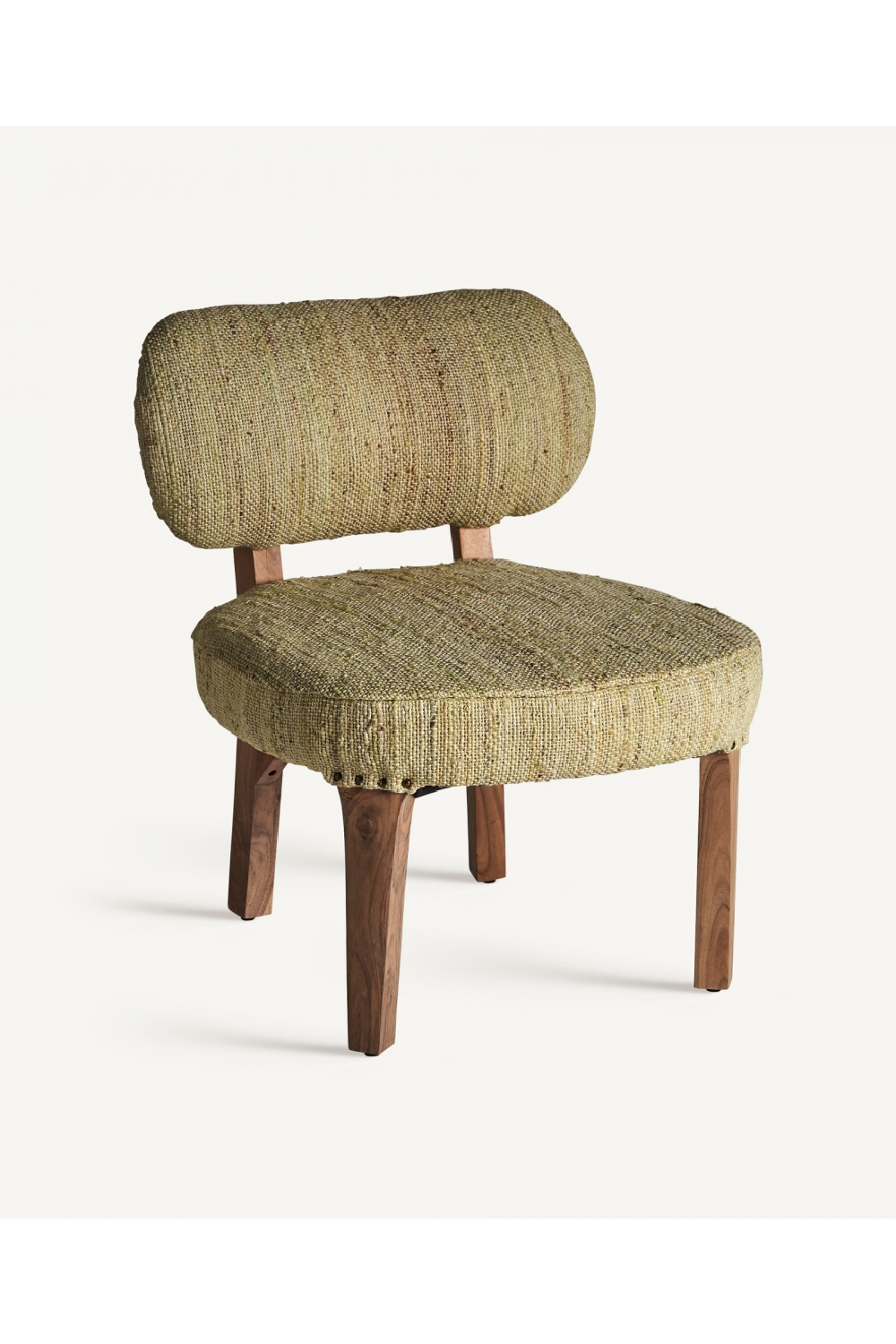 Jute Vintage Style Accent Chair | Vical Home Huntly | Oroatrade.com