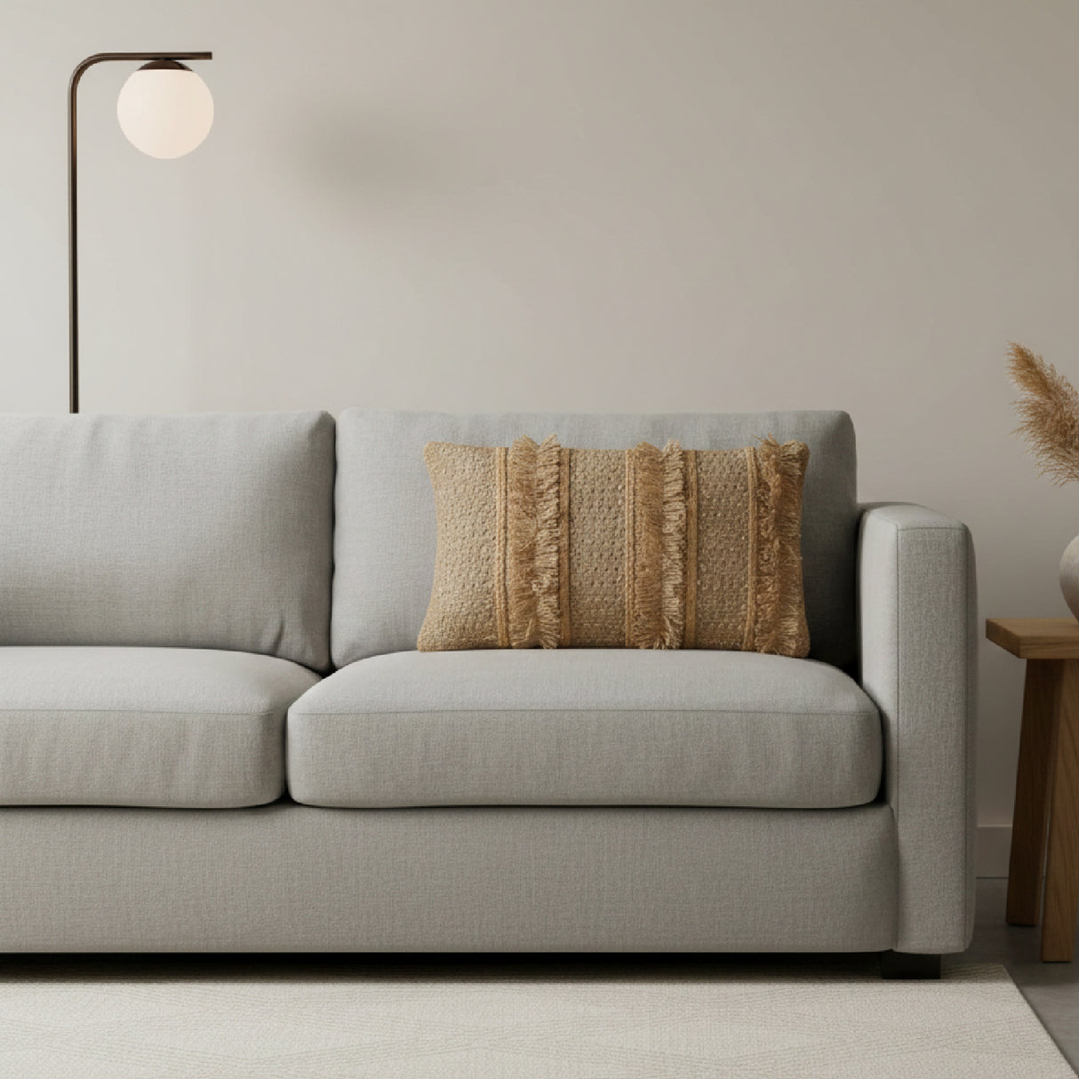 Woven Jute Pillow | Vical Home Elgin | Oroa.com