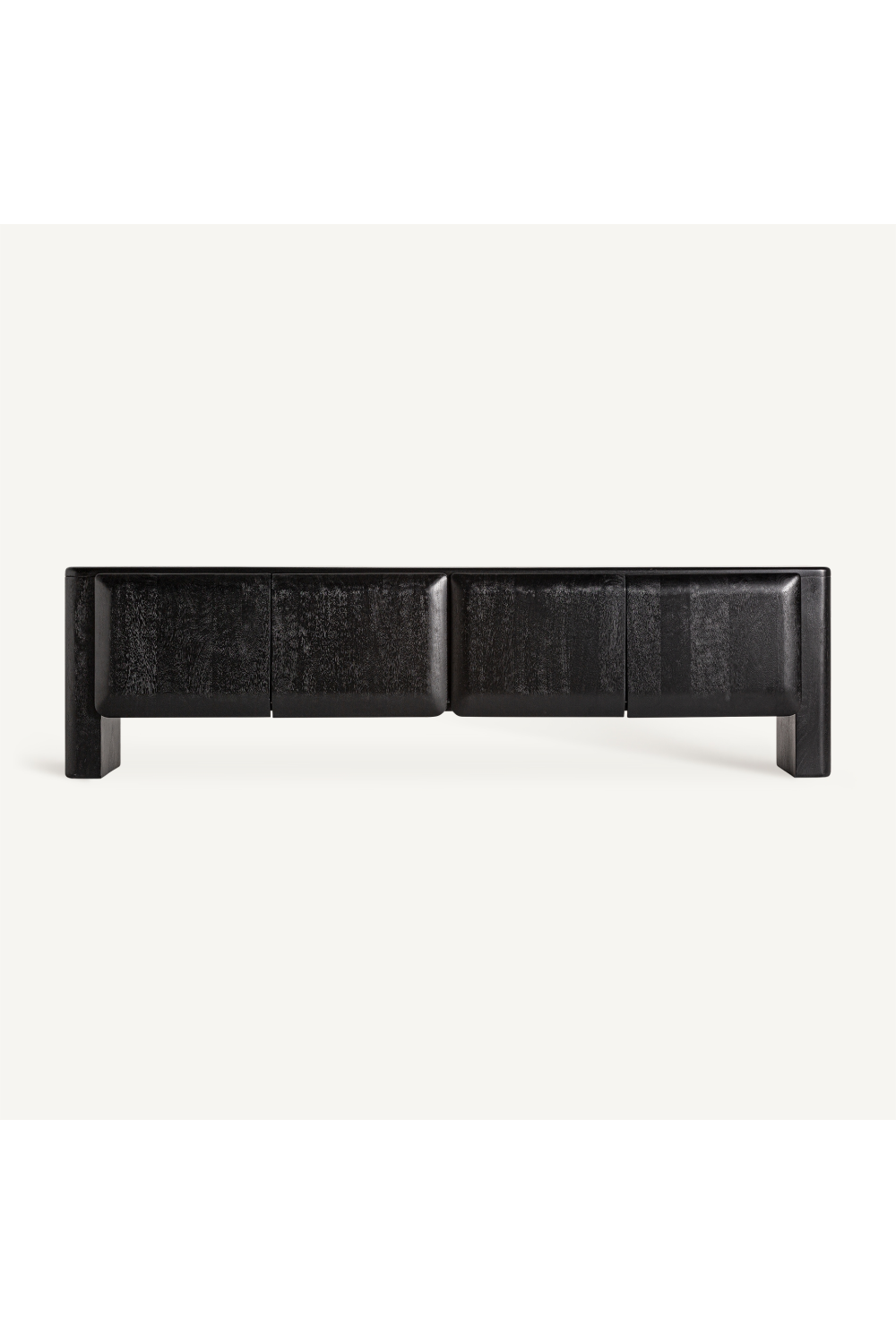 Black 4-Door Media Unit | Vical Home Norfolk | Oroa.com