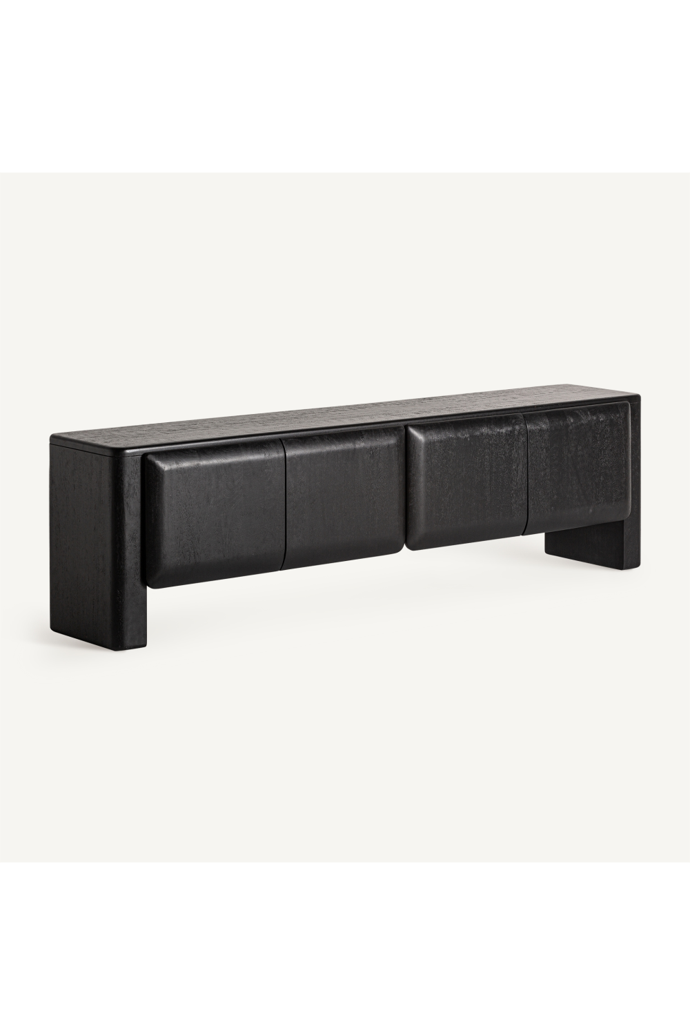 Black 4-Door Media Unit | Vical Home Norfolk | Oroa.com