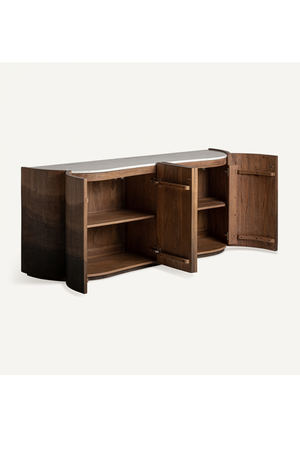 Mango Wood 4-Door Sideboard | Vical Home Sturgis | Oroa.com