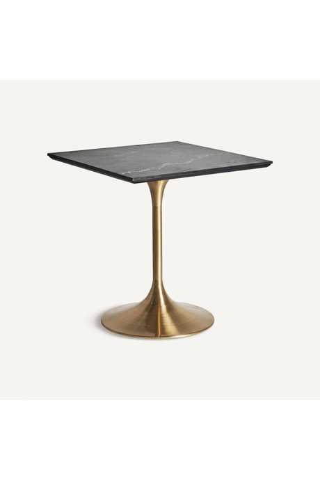 Gold Pedestal Counter Table | Vical Home Ullaland | Oroa.com