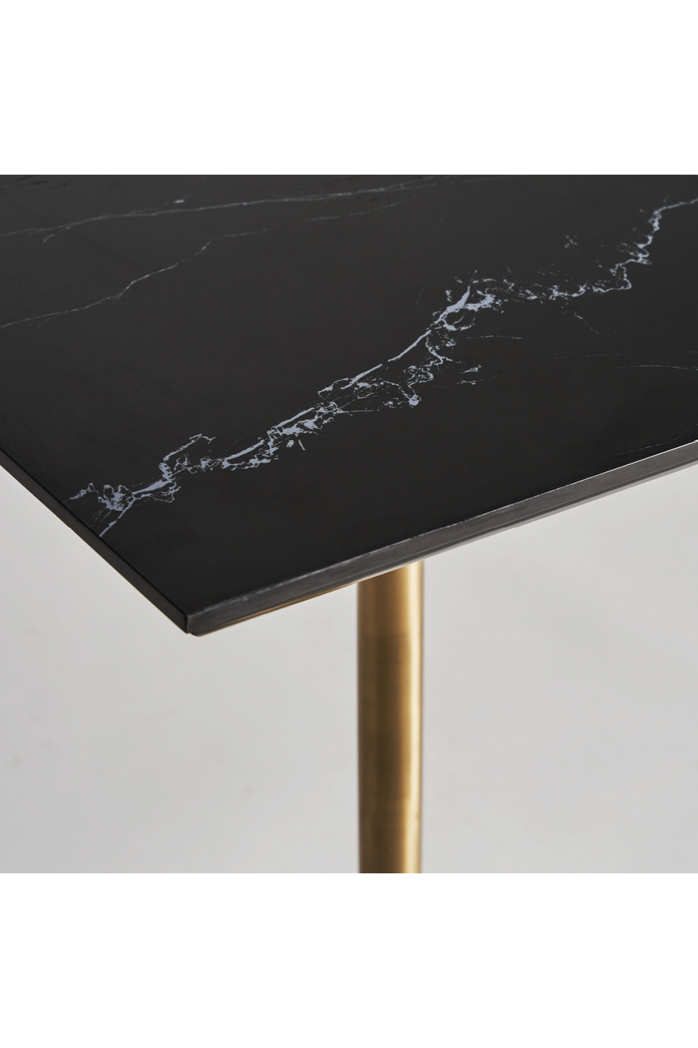 Gold Pedestal Counter Table | Vical Home Ullaland | Oroa.com