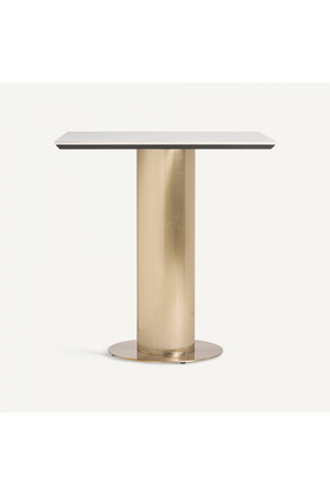 Square White Porcelain Bar Table | Vical Home Naustdal | Oroa.com