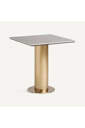 Square White Porcelain Bar Table | Vical Home Naustdal | Oroa.com