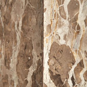   Beige Marble Side Table | Oroa.com