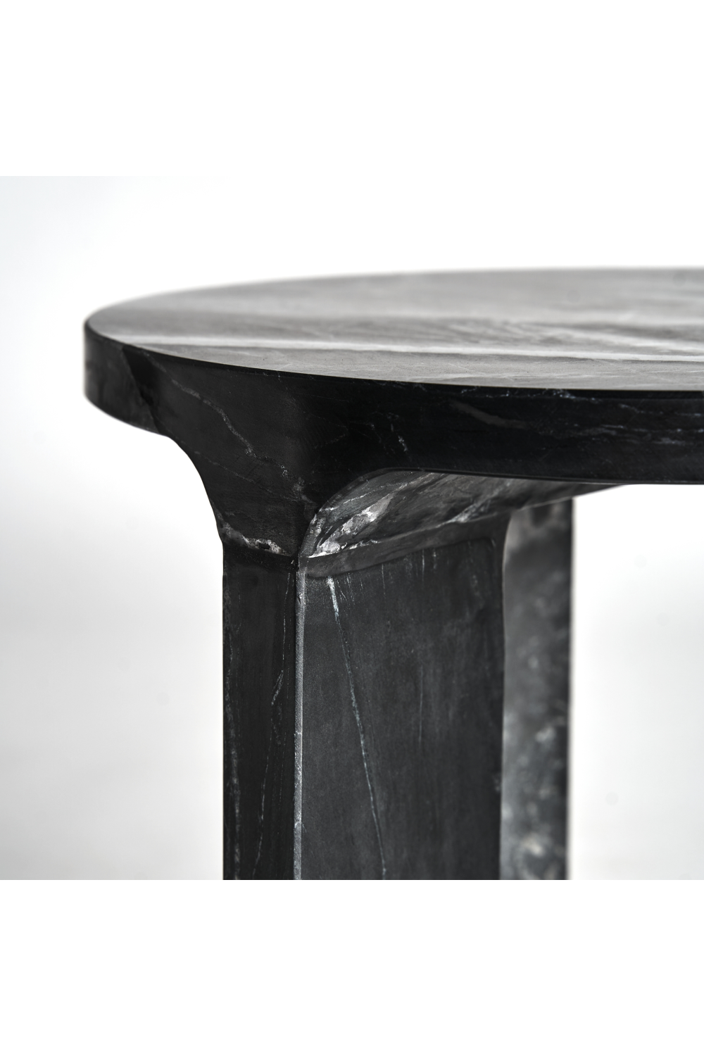  Black Marble Side Table | Oroa.com
