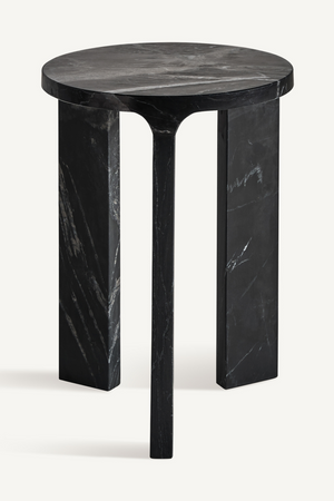   Black Marble Side Table | Oroa.com