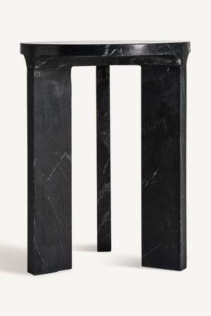  Black Marble Side Table | Oroa.com