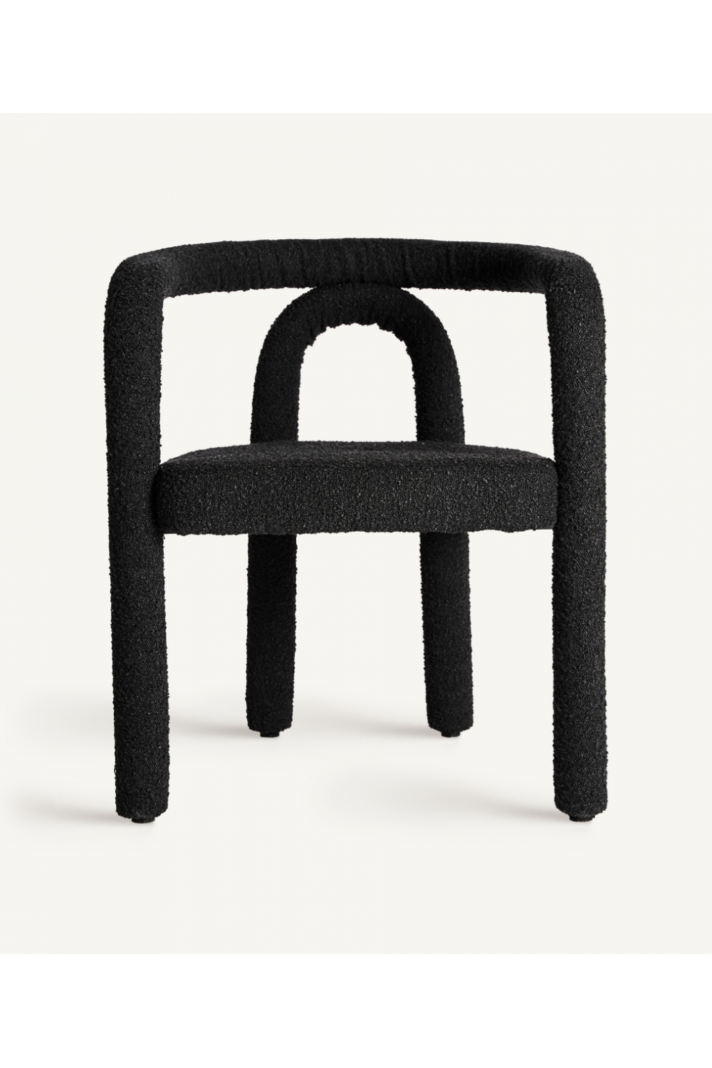 Black Upholstered Accent Chair | Vical Home Valbella | Oroatrade.com