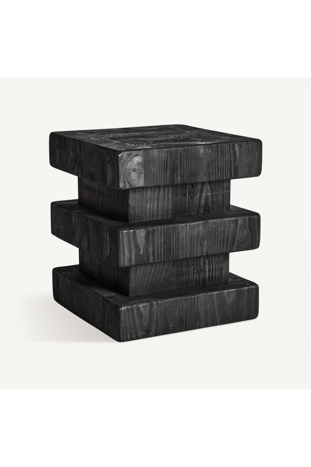 Black Pine Stool | Vical Home Vievy | Oroa.com