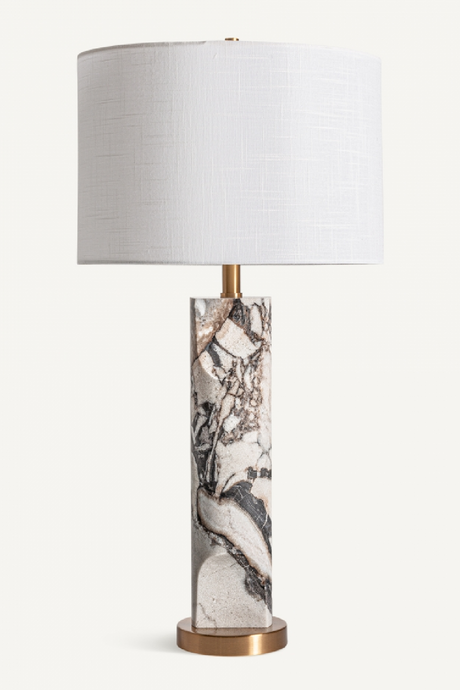   White Shade Table Lamp | Oroa.com