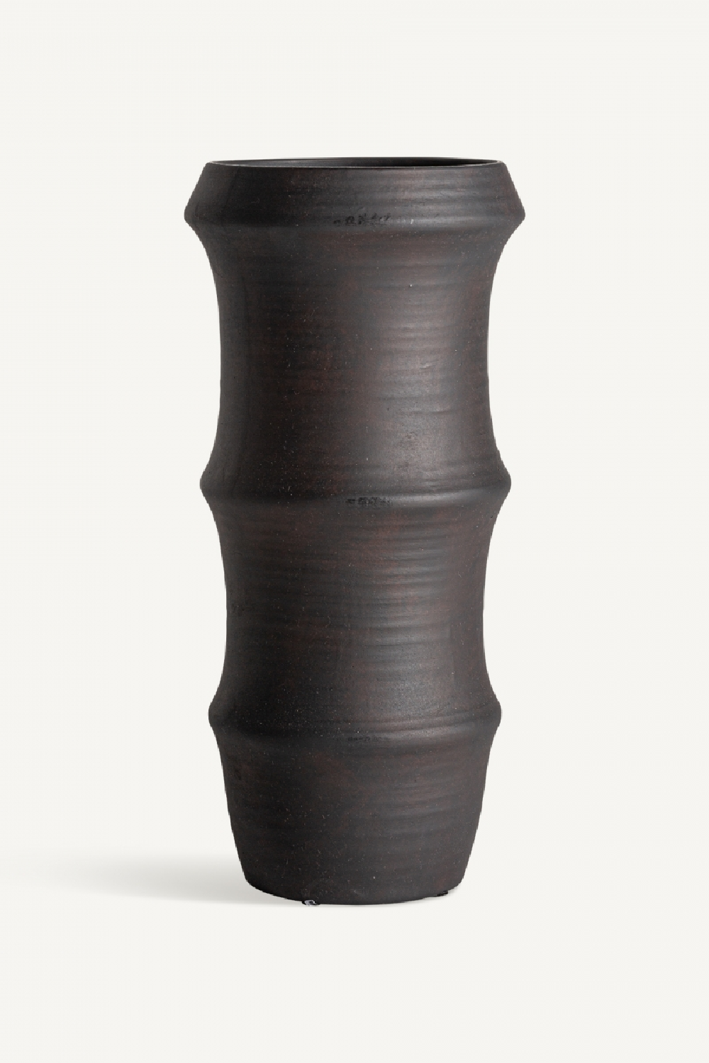 Black Ceramic Art Deco Vase (2) | Vical Home Nohae | Oroa.com