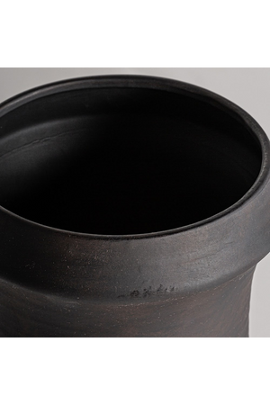 Black Ceramic Art Deco Vase (2) | Vical Home Nohae | Oroa.com