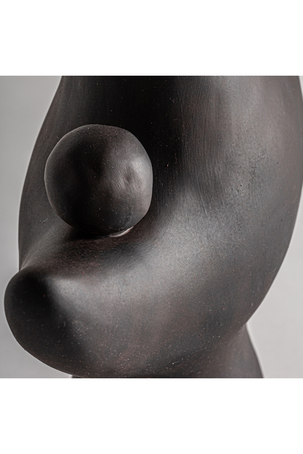 Black Ceramic Abstract Decor Figure | Vical Home Nohae | Oroa.com