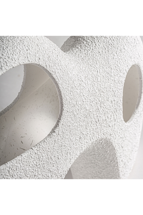 White Ceramic Abstract Decor Figure | Vical Home Gissel | Oroa.com