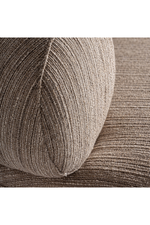 Beige Bouclé Round Armchair | Vical Home Hofsos | Oroa.com
