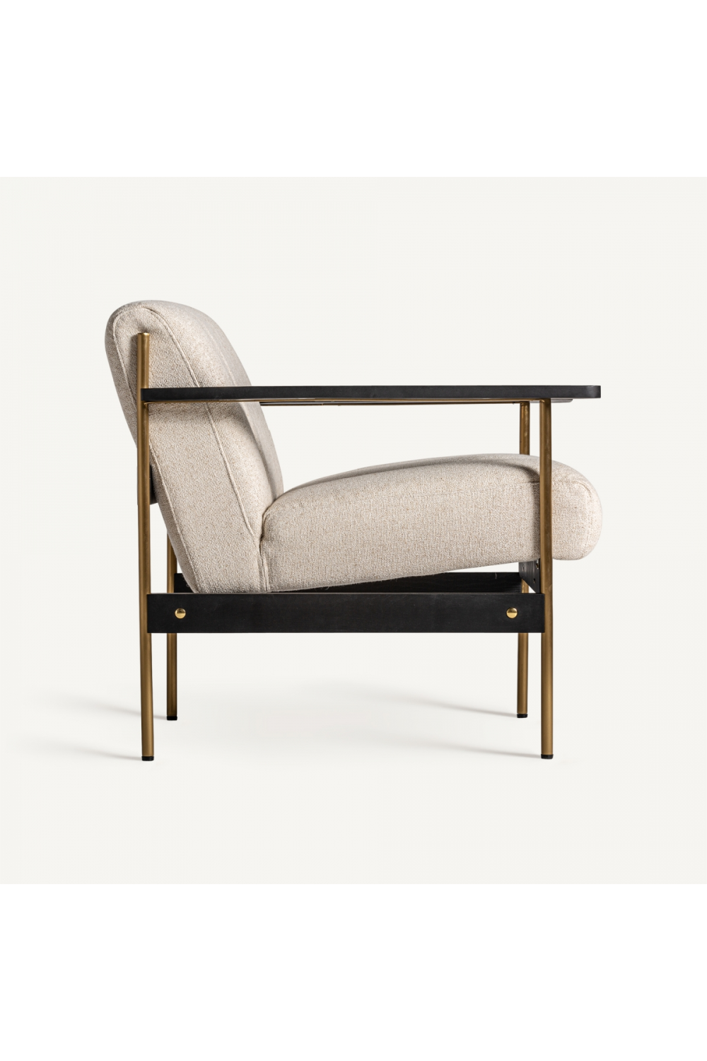 White Padded Armchair | Vical Home Laugar | Oroa.com