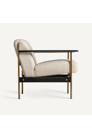 White Padded Armchair | Vical Home Laugar | Oroa.com