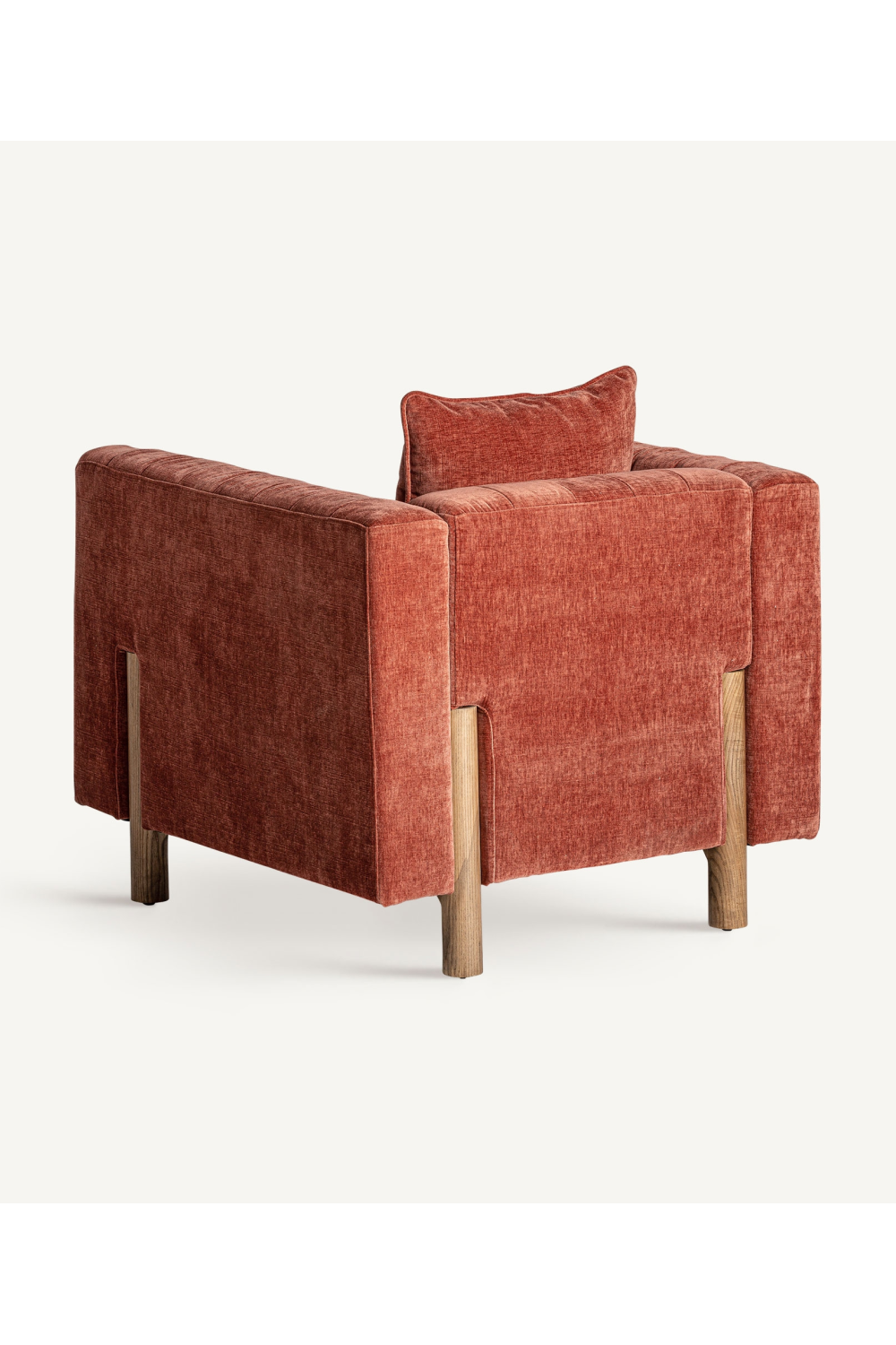 Burgundy Tufted Armchair | Vical Home Carlton | Oroatrade.com