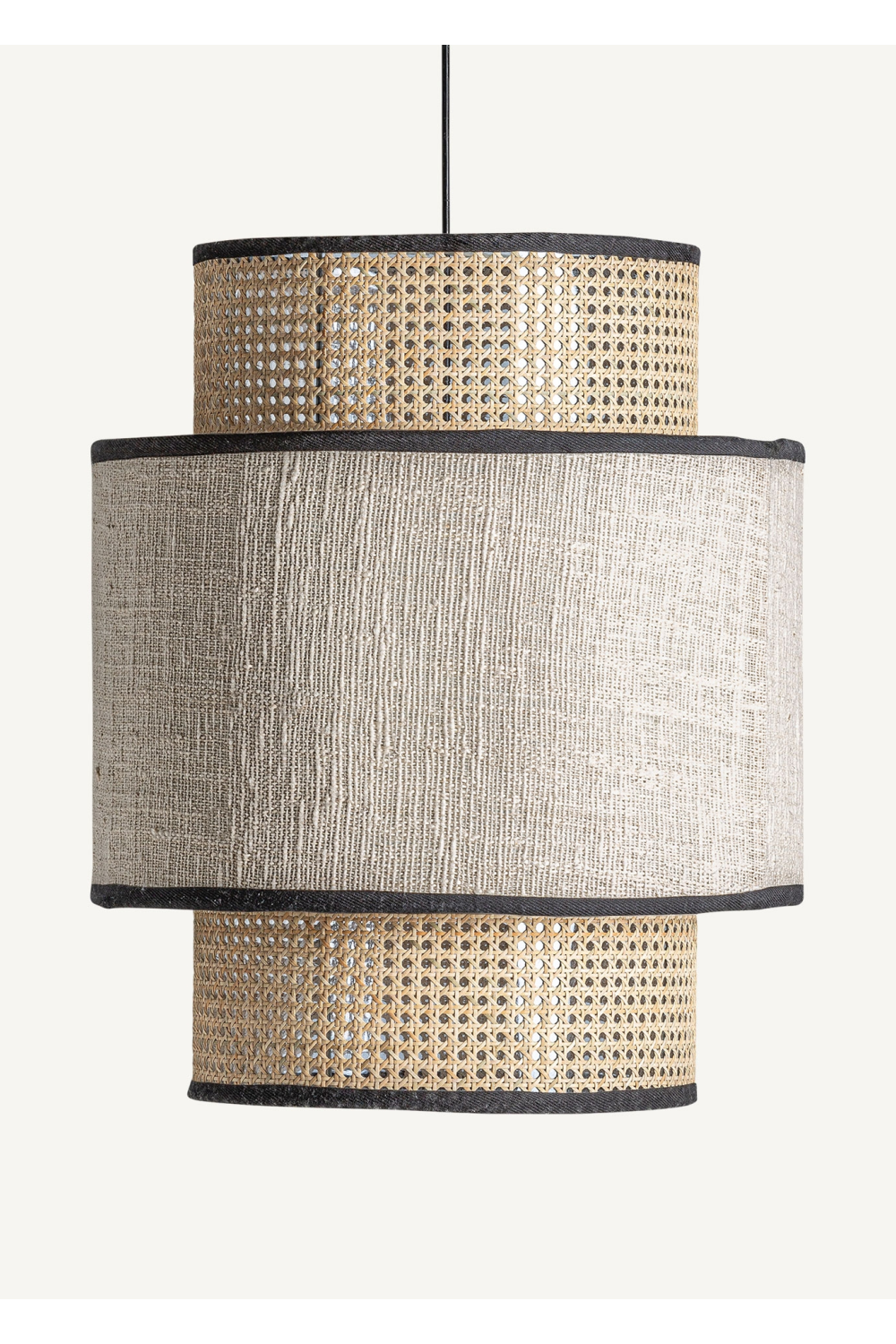 Cylindrical Rattan Hanging Lamp | Vical Home Glesse | Oroa.com