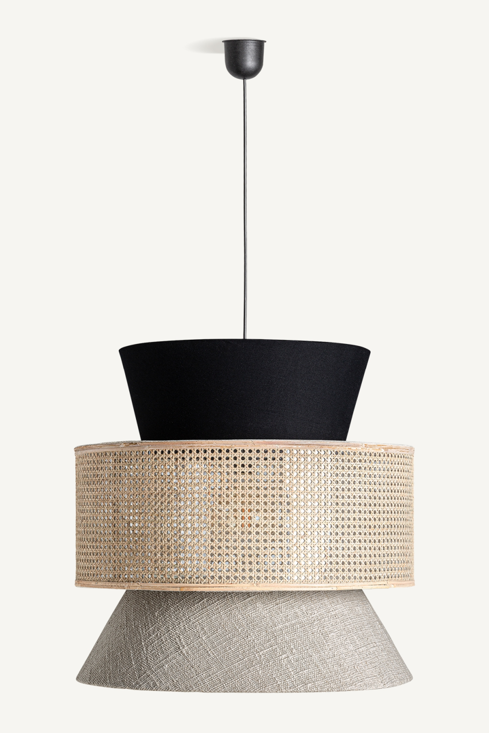 Boho Rattan Hanging Lamp | Vical Home Bethale | Oroatrade.com