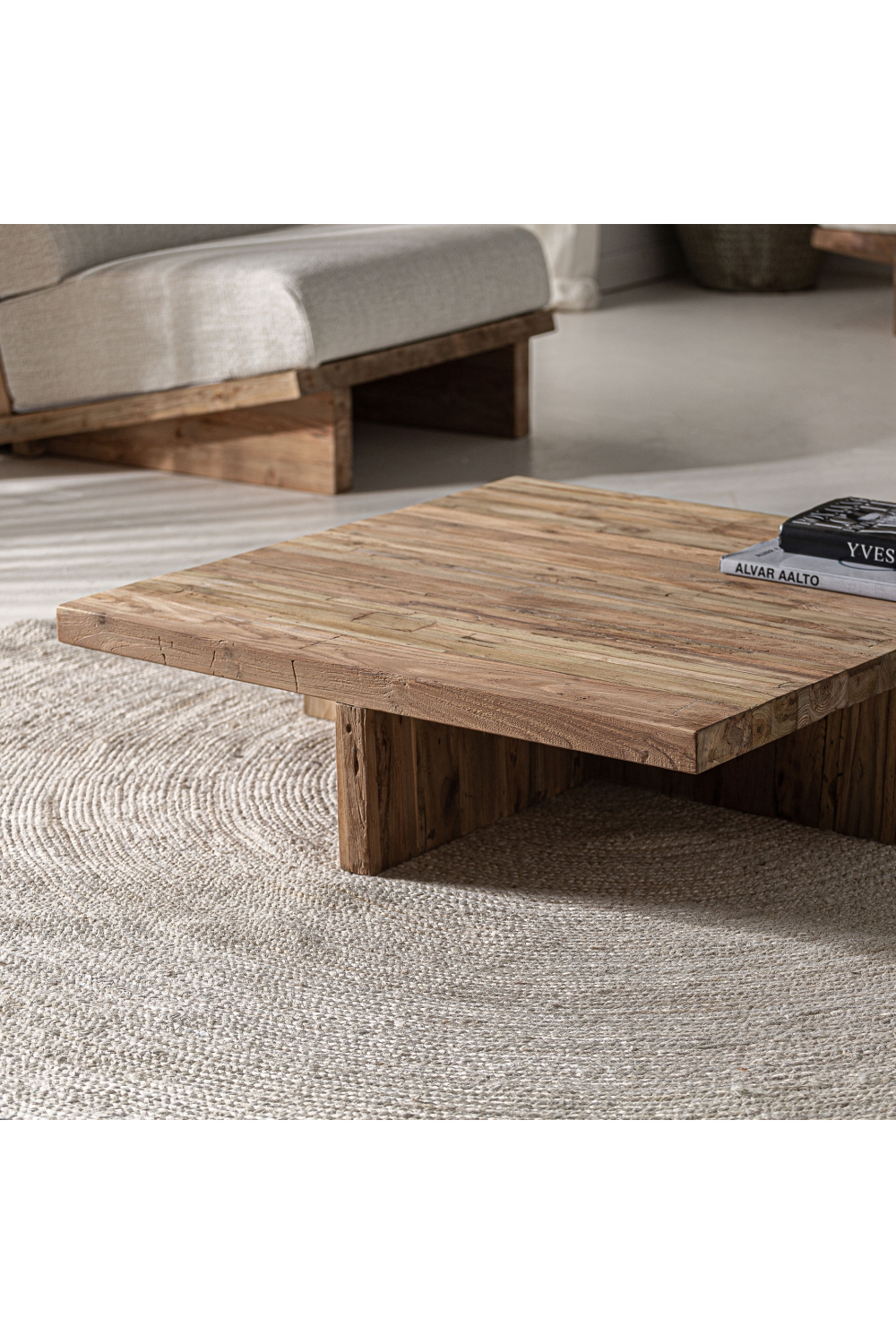 Square Teak Coffee Table | Vical Home Pure | Oroa.com