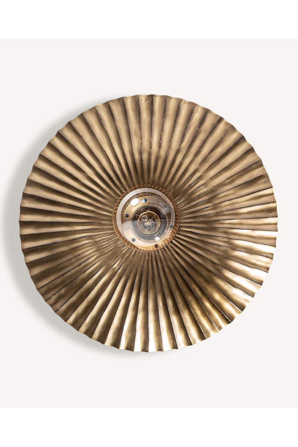 Gold Fluted Wall Lamp | Vical Home Jakle | Oroa.com