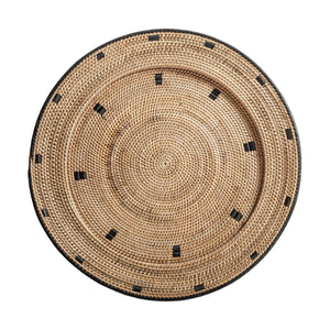 Woven Rattan Decorative Plate | Vical Home