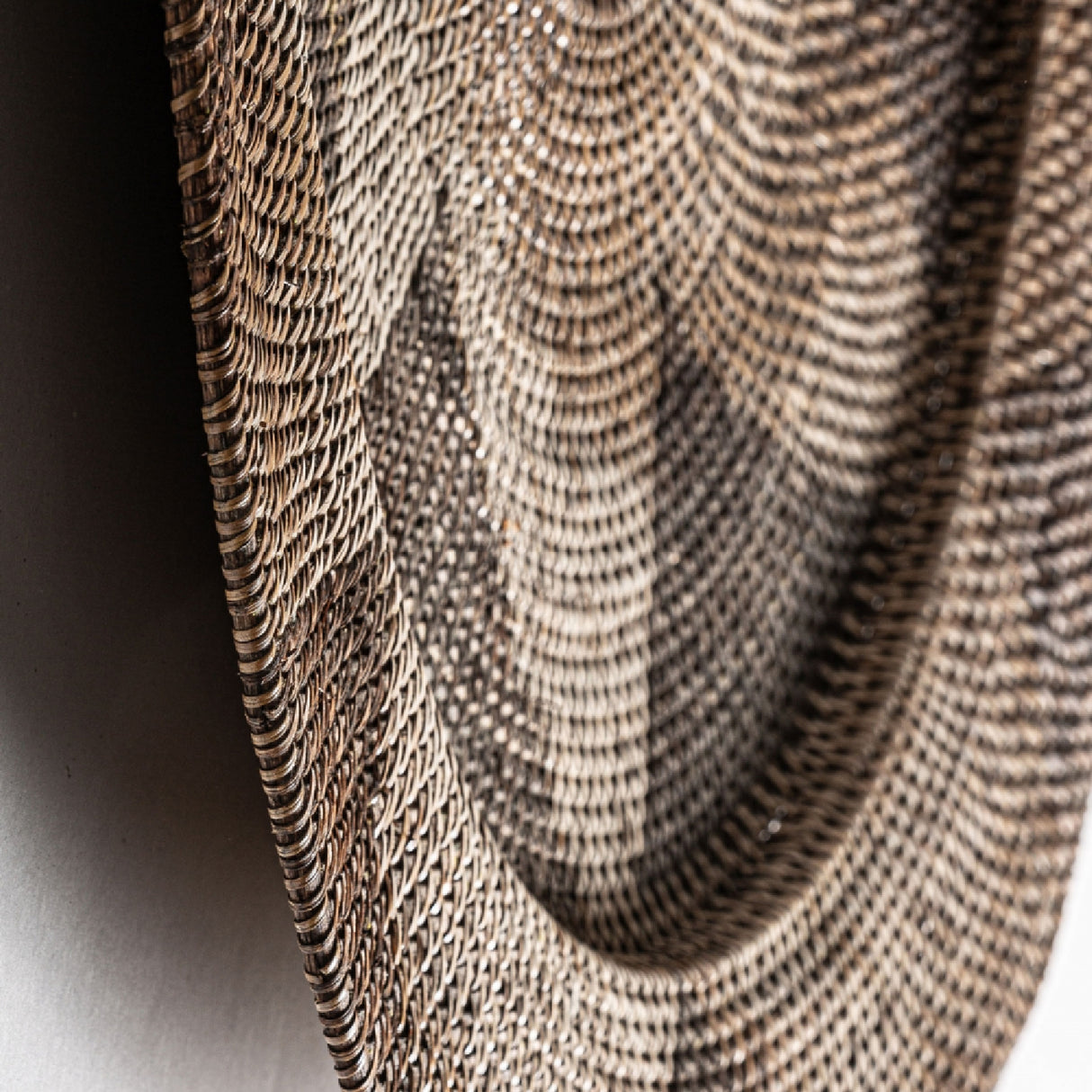 Brown Rattan Decorative Plate | Vical Home