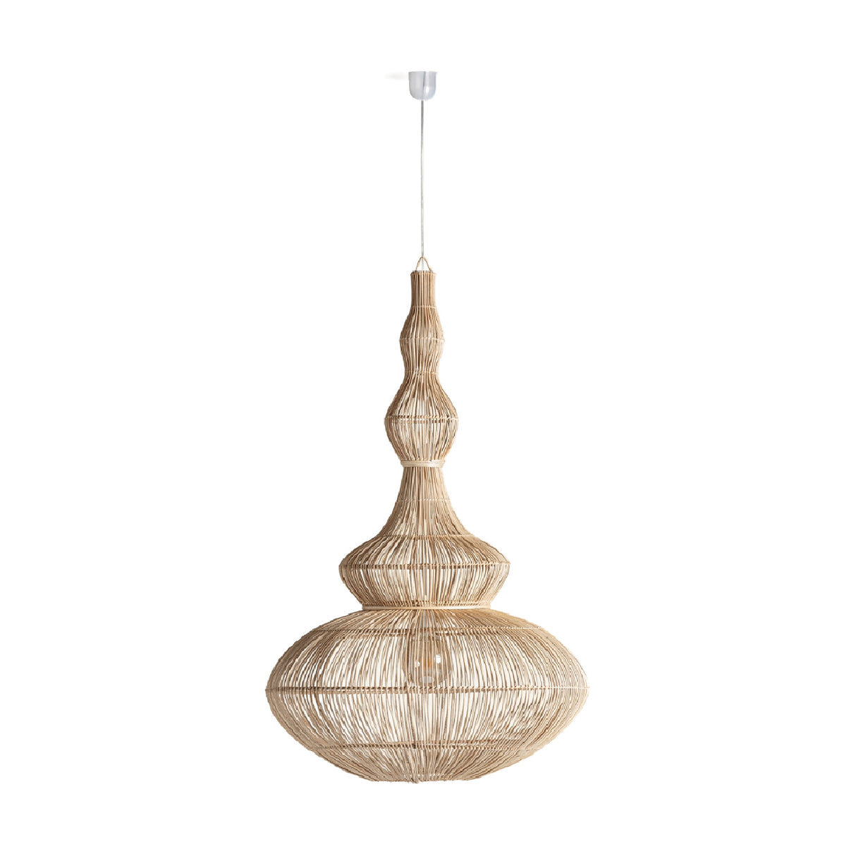   Rattan Boho Pendant Light | Oroa.com
