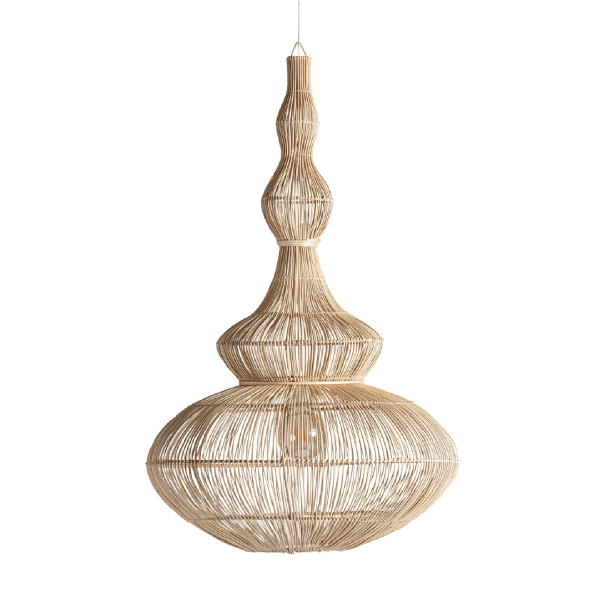   Rattan Boho Pendant Light | Oroa.com