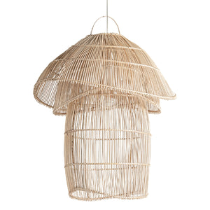   Rattan Tiered Pendant Light | Oroa.com