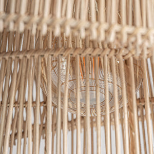  Rattan Tiered Pendant Light | Oroa.com