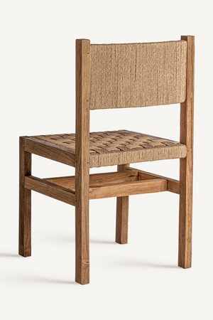 Braided Rope Dining Chair | Vical Home Lebadea | Oroa.com