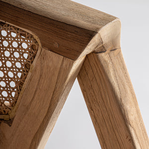   Modern European furniture - Teak Curved-Back Dining Chair - www.oroa.com | Oroa.com