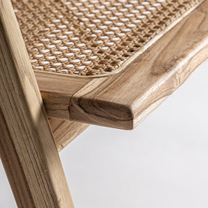   Modern European furniture - Teak Curved-Back Dining Chair - www.oroa.com | Oroa.com