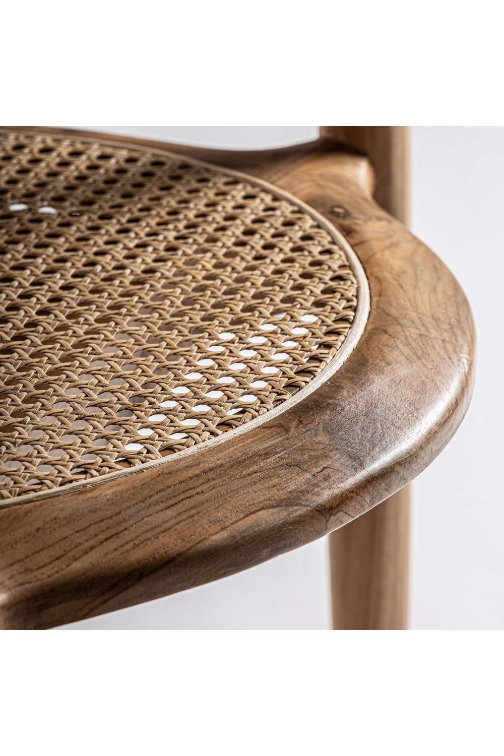 Rattan Seat Accent Chair | Vical Home Tostily | Oroa.com