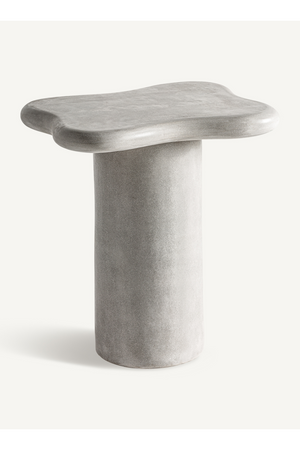 Cement Organic-Shaped Side Table | Vical Home Vytina | Oroa.com
