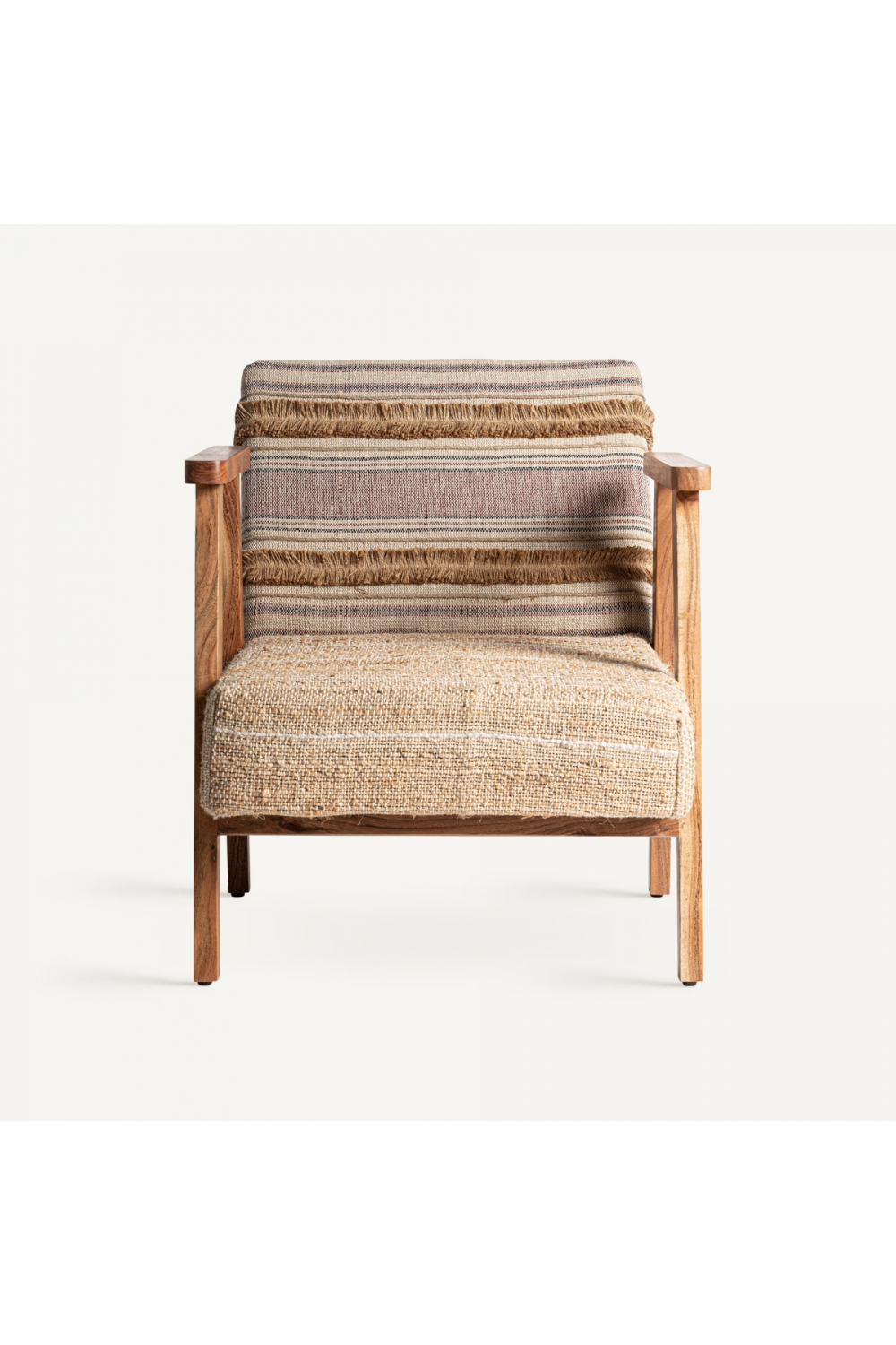 Hemp Boho Style Armchair | Vical Home Quincy | Oroatrade.com