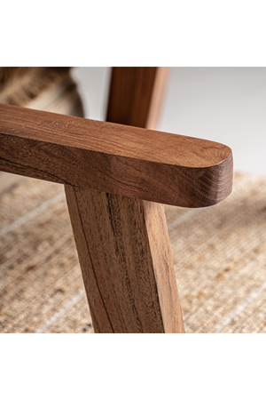 Hemp Boho Style Armchair | Vical Home Quincy | Oroa.com