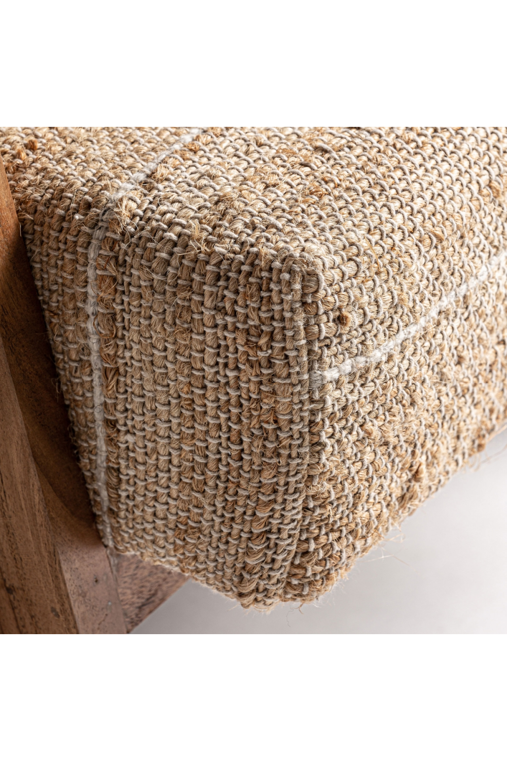 Hemp Boho Style Armchair | Vical Home Quincy | Oroatrade.com