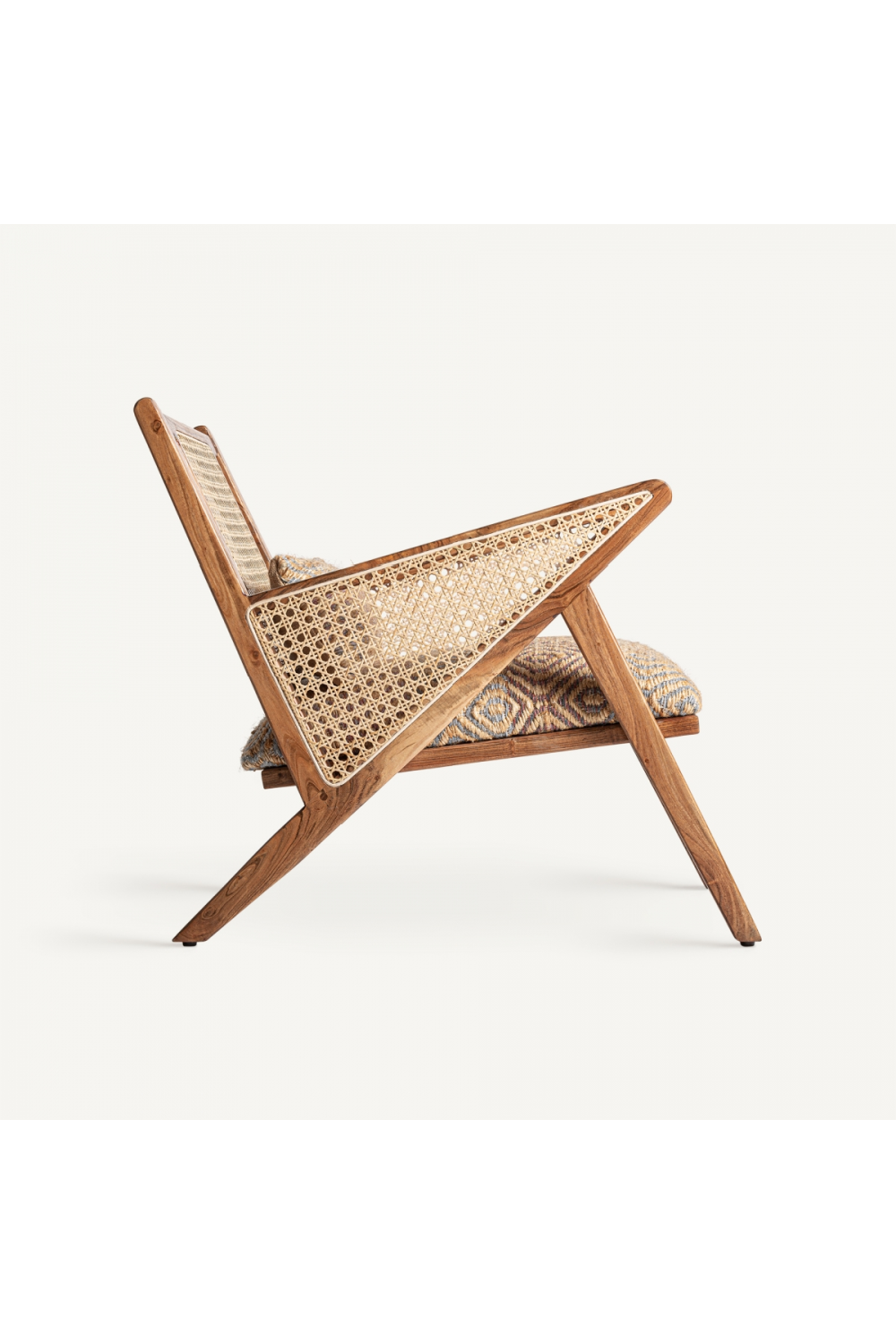 Patterned Jute Boho Armchair | Vical Home Hickori | Oroa.com